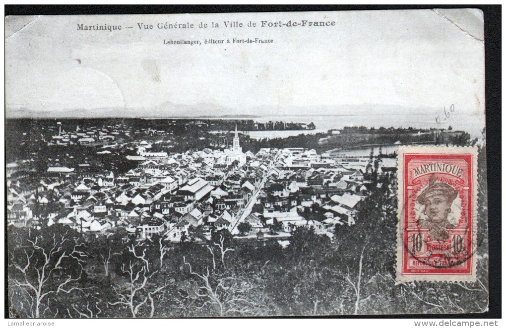 MARTINIQUE - FORT DE FRANCE - VUE GENRALE - Fort De France