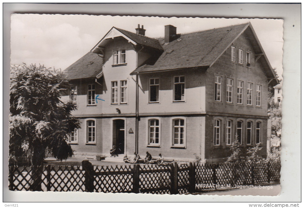 7142 MARBACH, DJH, Jugendherberge, 1960 - Marbach