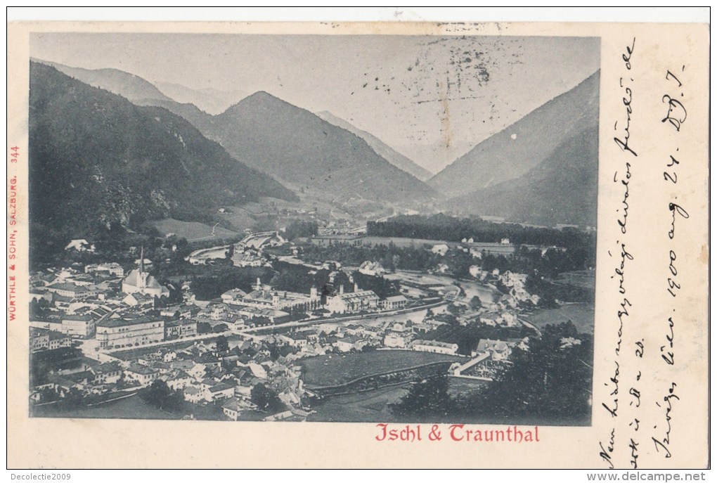 B79435 Ischl Traunthal  Austria   Front/back Image - Bad Ischl