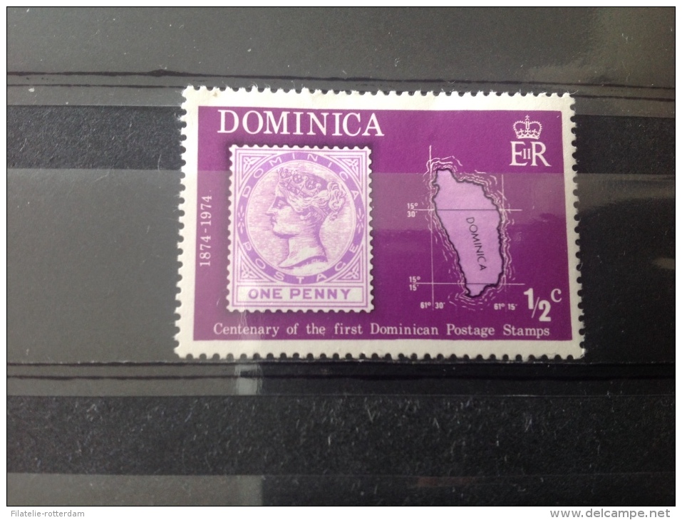 Dominica - Postfris / MNH 100 Jaar Postzegels 1974 - Dominica (...-1978)