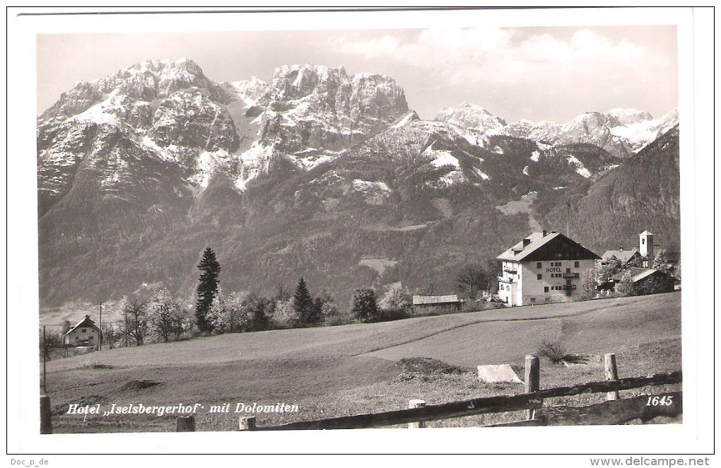 Österreich - Iselsberg - Hotel Iselsbergerhof Mit Dolomiten - Tirol - Lienz