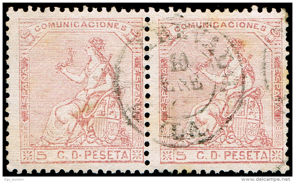 AVILA - EDI O 132 (2) - MAT. FECH. T. II \"AREVALO\ - Used Stamps