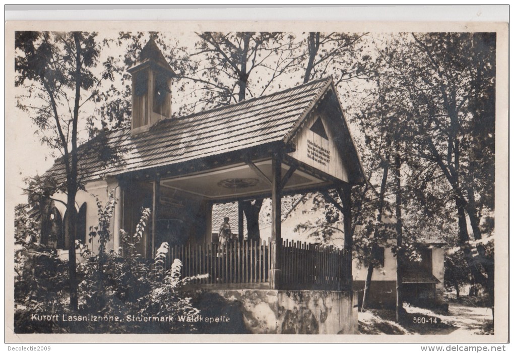 B79493 Kurort Lassnitzhohe Steirmark Waldkapelle Austria  Front/back Image - Lassnitzhöne