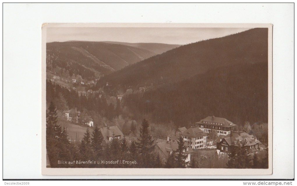 B79513 Blick Auf Barnefels U Kipsdorf I Erzgeb Germany  Front/back Image - Kipsdorf