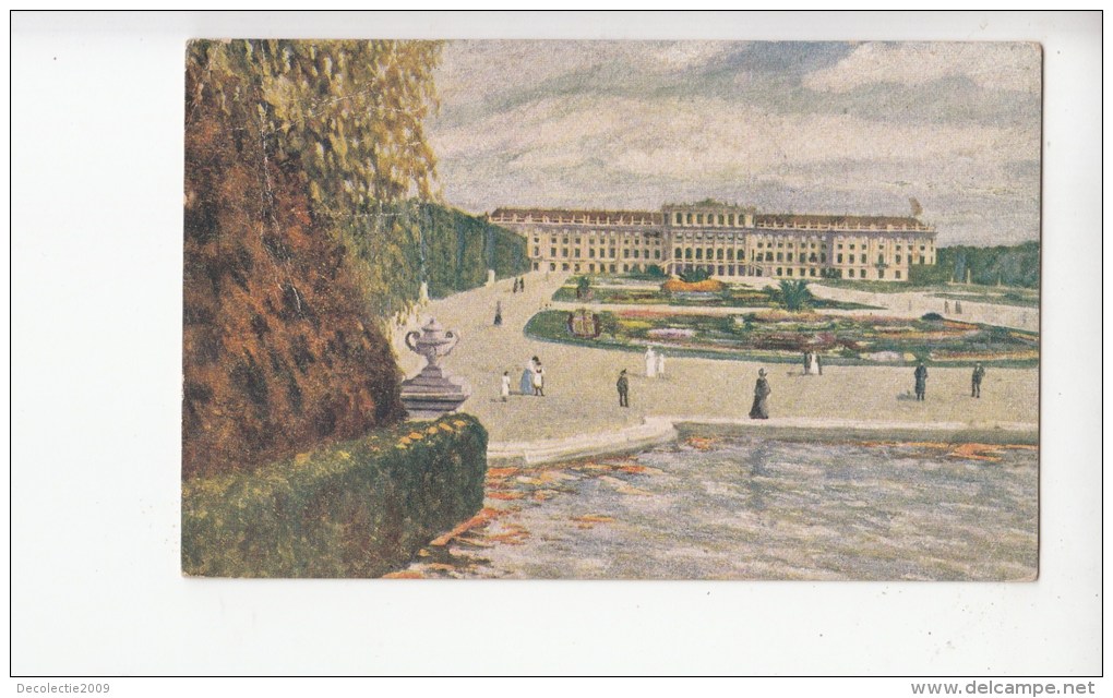 B79601 Schonbrunn Kalserliches Lustschloss   Wien  Austria  Front/back Image - Schloss Schönbrunn