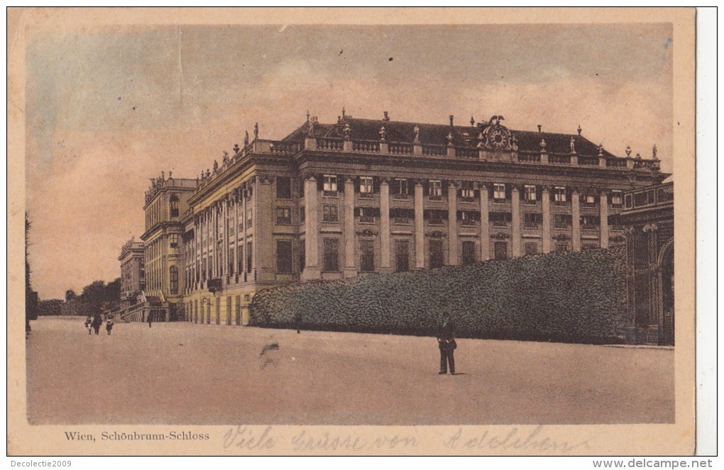 B79603 Schonbrunn Schloss   Wien  Austria  Front/back Image - Château De Schönbrunn