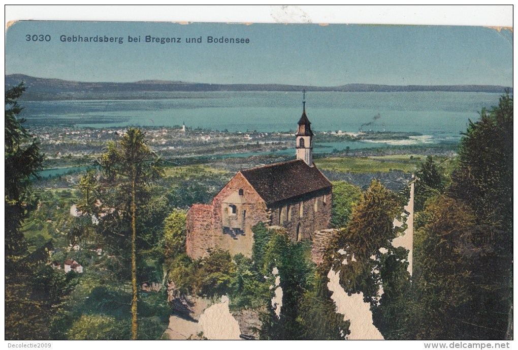 B79678 Gebhardsberg Bei Bregenz Und Bodensee Germany  Front/back Image - Bregenz