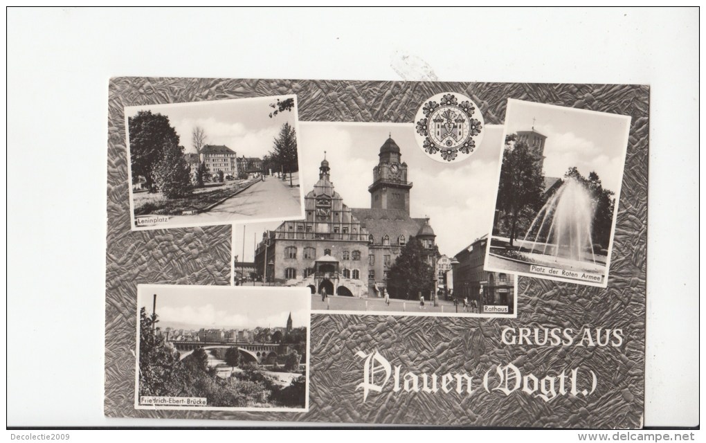 B79843 Plauen Vogtl  Germany  Front/back Image - Plauen