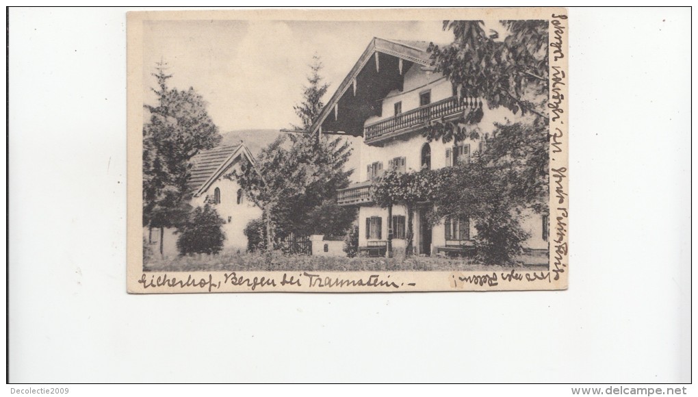 B79899 Bergen Bei Traunstein Germany   Front/back Image - Bergen