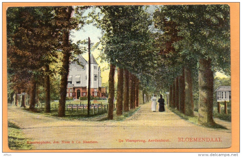 Bloemendaal 1905 Postcard - Bloemendaal