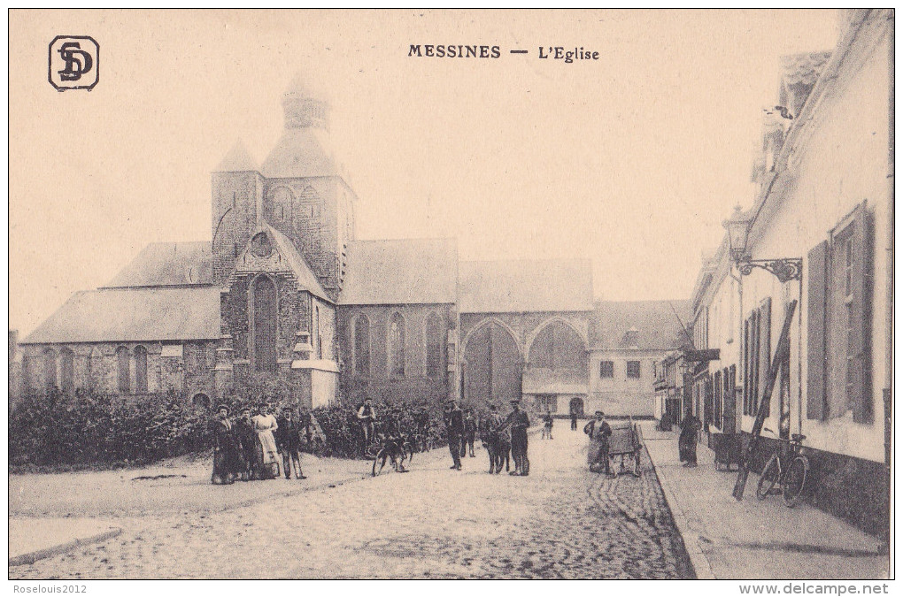 MESSINES / MEESSEN / MESEN : L'église - Messines - Mesen