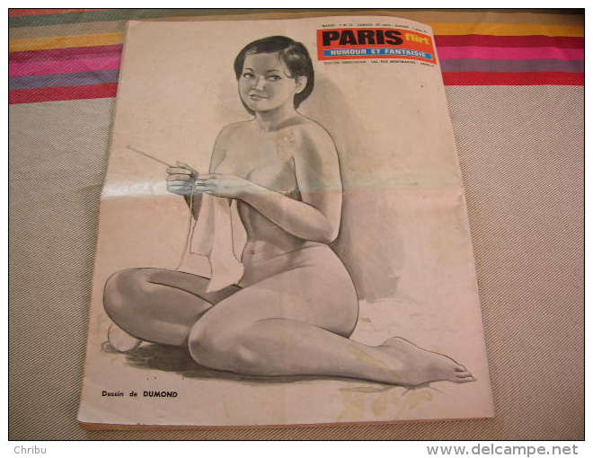 REVUE PARIS FLIRT  N 576 10 02 1968 - Humour