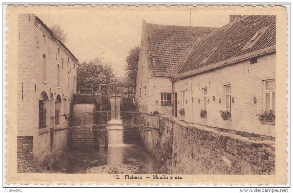 21405g MOULIN à EAU - PASSERELLE -  Flobecq - Flobecq - Vloesberg