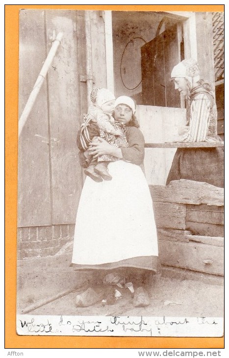 Types 1905 Real Photo Postcard - Sonstige & Ohne Zuordnung