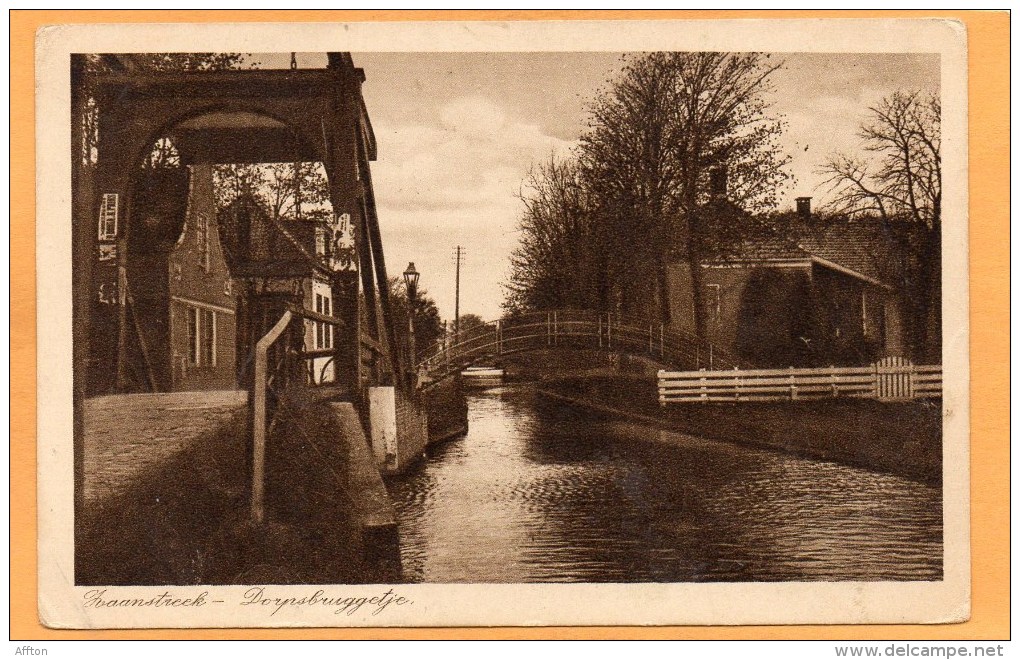 Zaanstreek 1910 Postcard - Zaanstreek