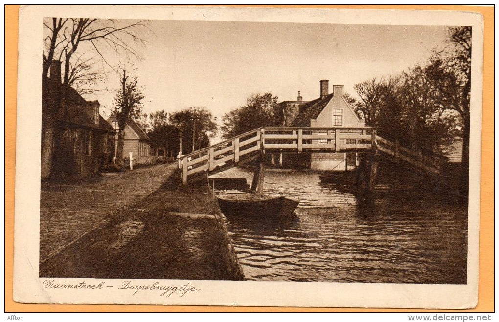 Zaanstreek 1910 Postcard - Zaanstreek