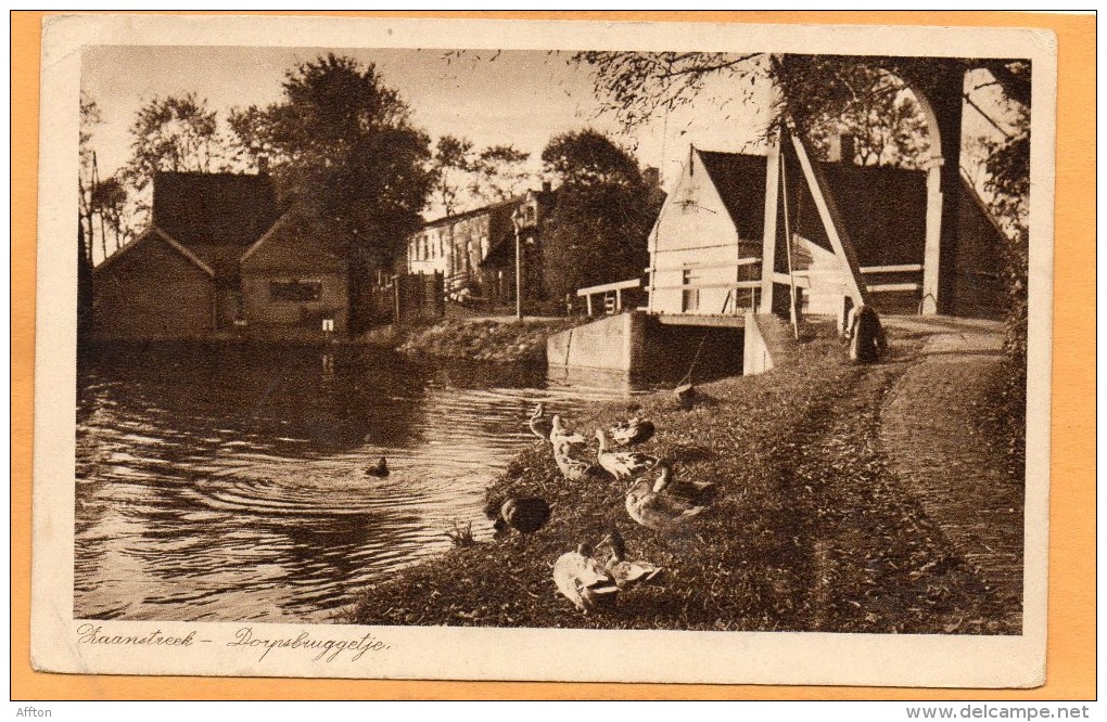 Zaanstreek 1910 Postcard - Zaanstreek