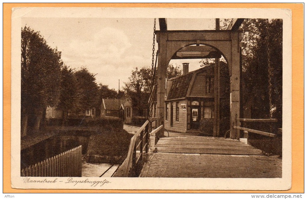 Zaanstreek 1910 Postcard - Zaanstreek