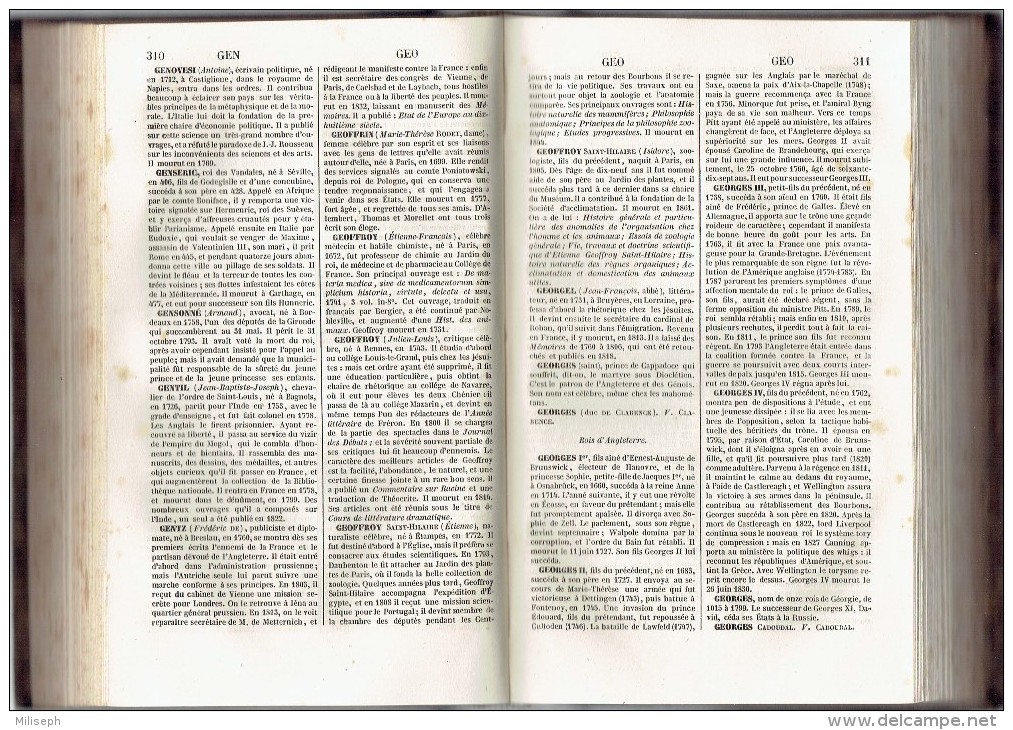 DICTIONNAIRE DE BIOGRAPHIE GENERALE - 1883 - Publié Sous La Direction De Léo JOUBERT - Librairie FIRMIN DIDOT Cie (3582) - Dictionnaires