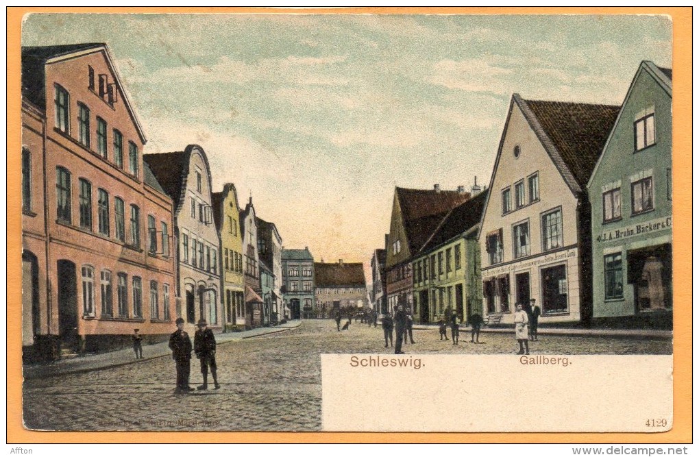 Schleswig Gallberg 1905 Postcard - Schleswig