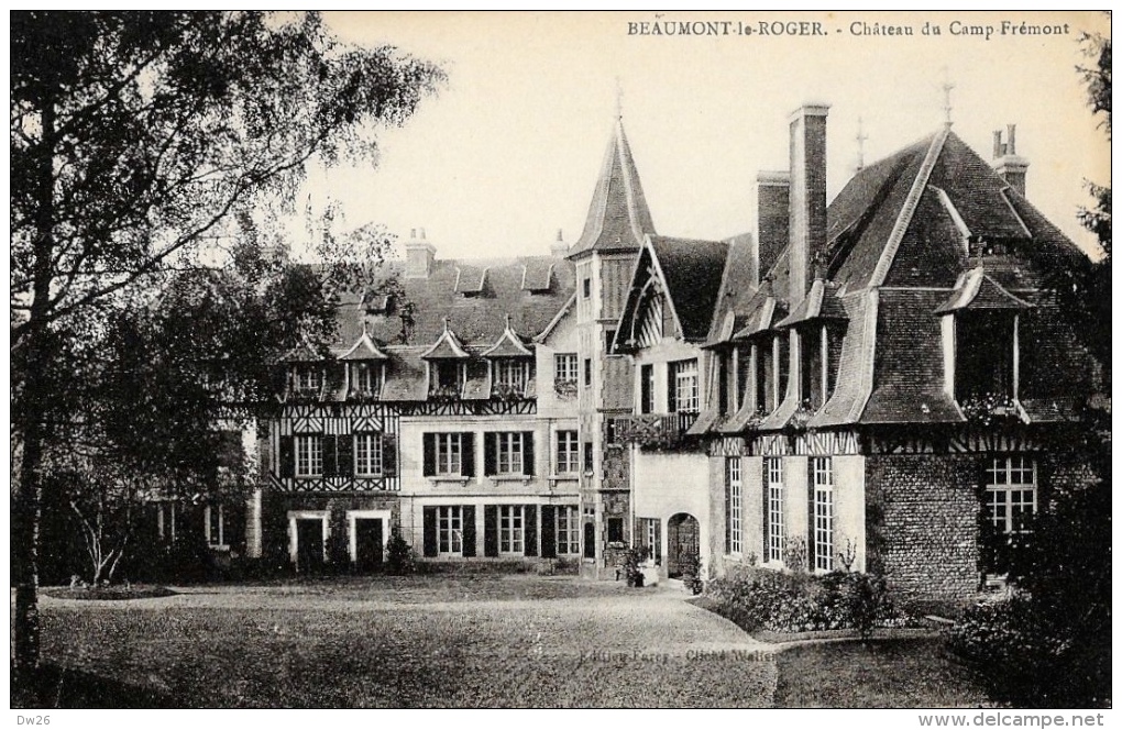 Beaumont-le-Roger - Chateau Du Camp-Frémont - Edition Farcy - Carte Non Circulée - Beaumont-le-Roger