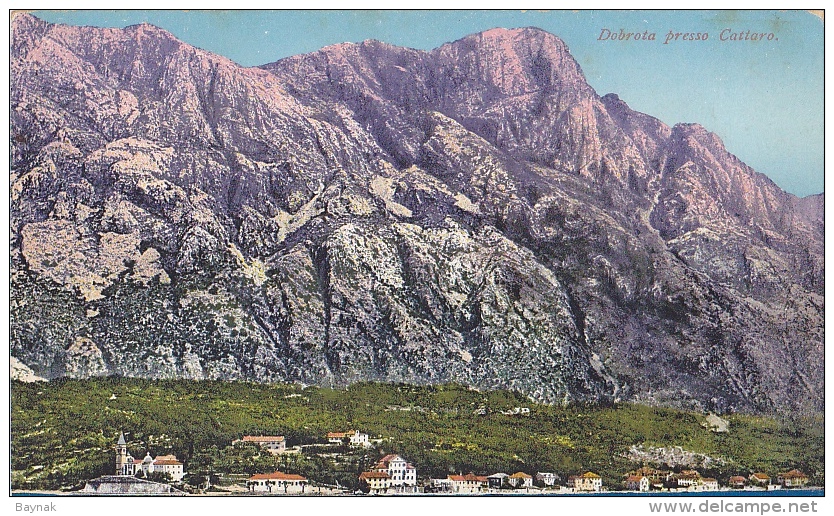 CG136  --  DOBROTA  PRESSO CATTARO - Montenegro