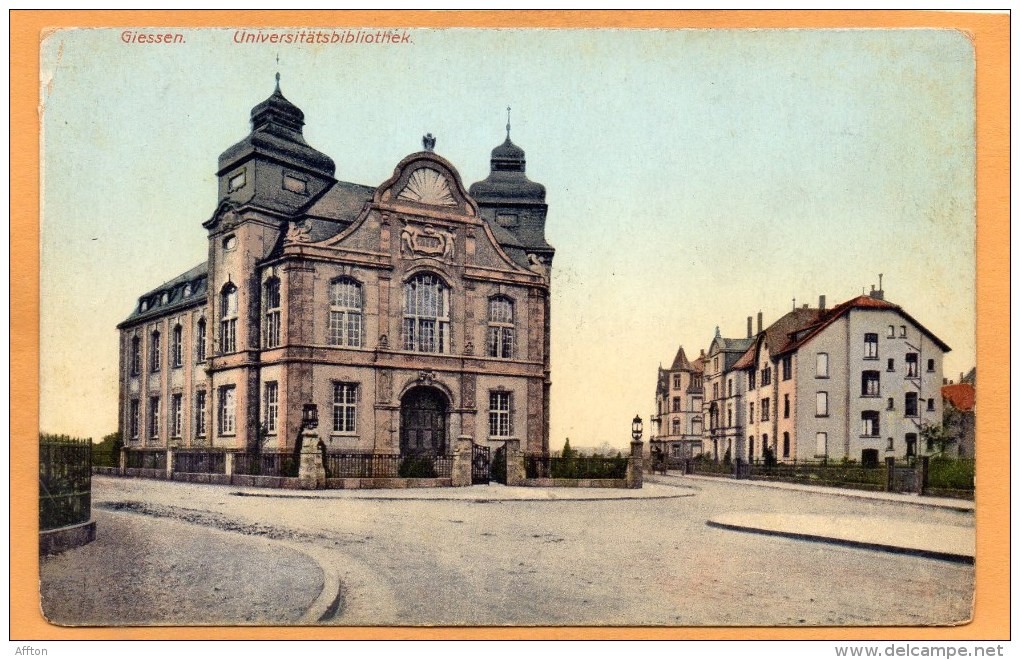 Giessen 1905 Postcard - Giessen