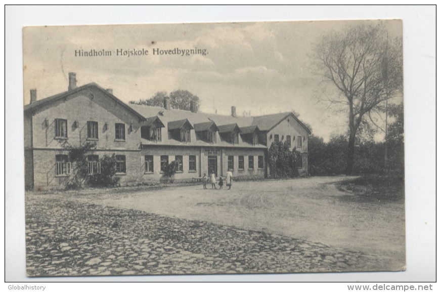 DENMARK - HINDHOLM HOJSKOLE HOVEDBYGNING - Denmark