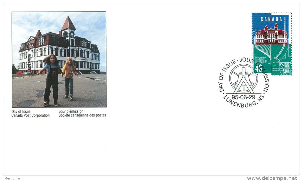 1995  Lunenberg Academy Centennial  Sc 1558  Single - 1991-2000