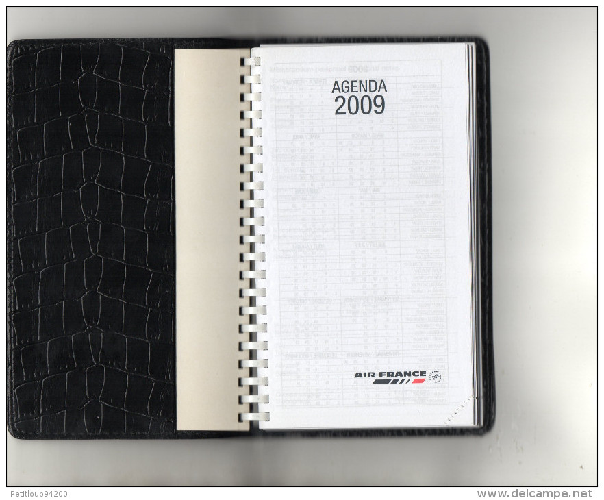 AGENDA Air France  2009 - Cadeaux Promotionnels