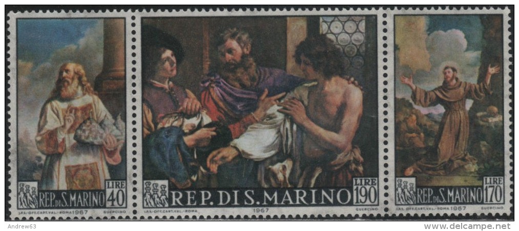 SAN MARINO - 1967 - GUERCINO - NUOVO - Other & Unclassified