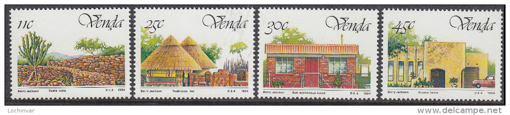 VENDA, 1984 DWELLINGS 4 MNH - Venda