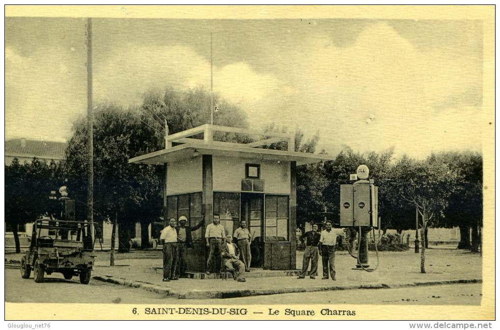 ST-DENIS DU SIG...LE SQUARE CHARRA...CPA ANIMEE - Otros & Sin Clasificación