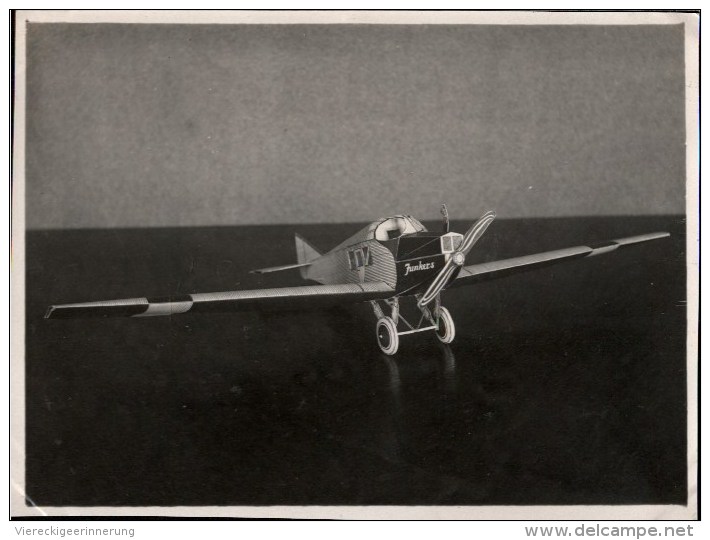 !  Altes Foto 11,6 X 8,6 Cm,  Junkers  Flugzeug , Aviation, Aircraft, Photo, Airplane - 1919-1938: Fra Le Due Guerre