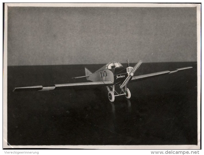 !  Altes Foto 11,6 X 8,6 Cm,  Junkers  Flugzeug , Aviation, Aircraft, Photo, Airplane - 1919-1938: Between Wars