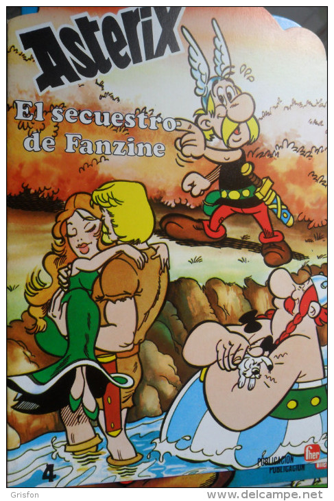 Asterix Y El  Secuestro De Fanzine Editorial Fher Bilbao - Children's