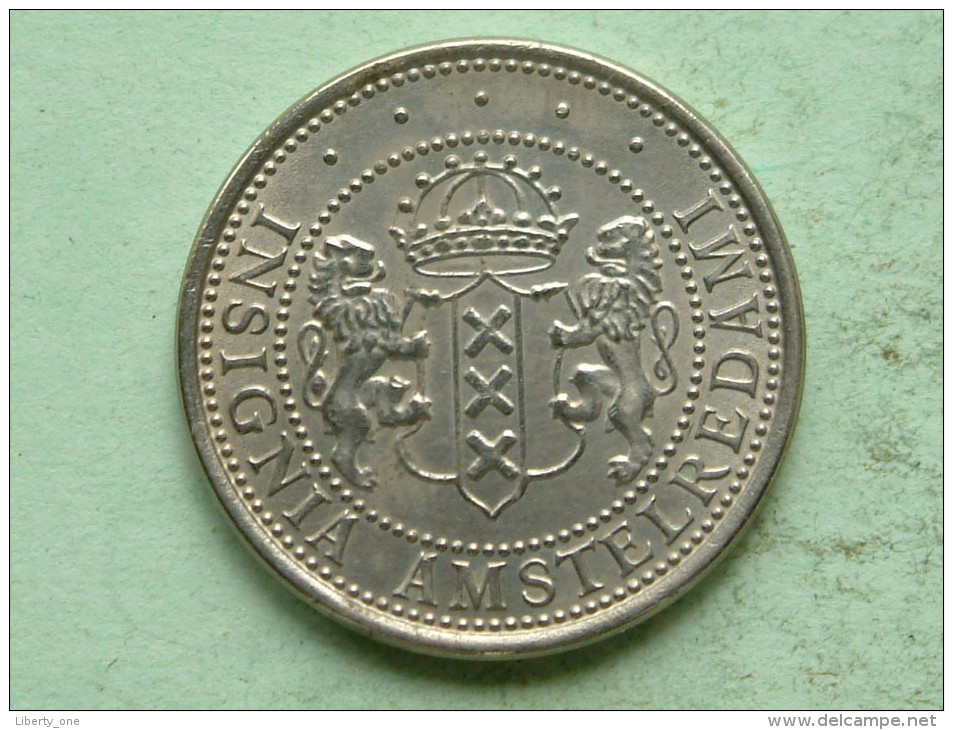 MOKUM 700 FLORIJN / 1275 - 1975 Insigna Amstelredami ( Uncleaned Coin - For Grade, Please See Photo ) !! - Andere & Zonder Classificatie