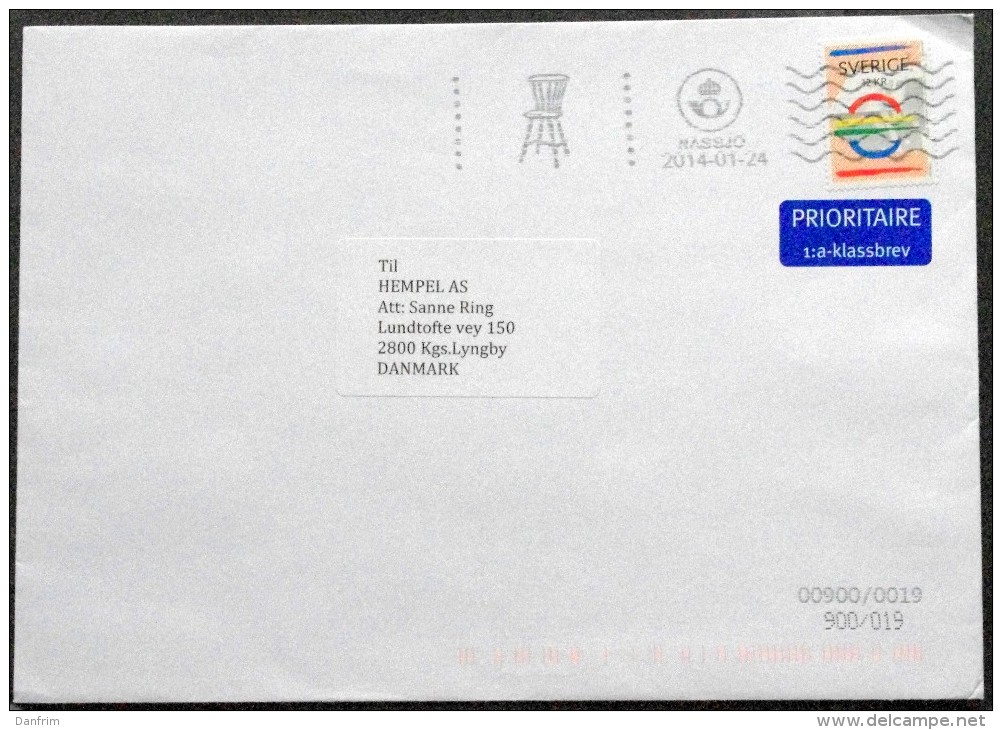 Sweden 2014 Letter ( Lot 2763 ) - Covers & Documents