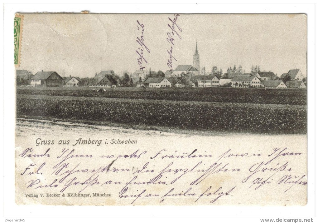 CPA PIONNIERE AMBERG (Allemagne-Bavière) - Gruss Aus.... - Amberg