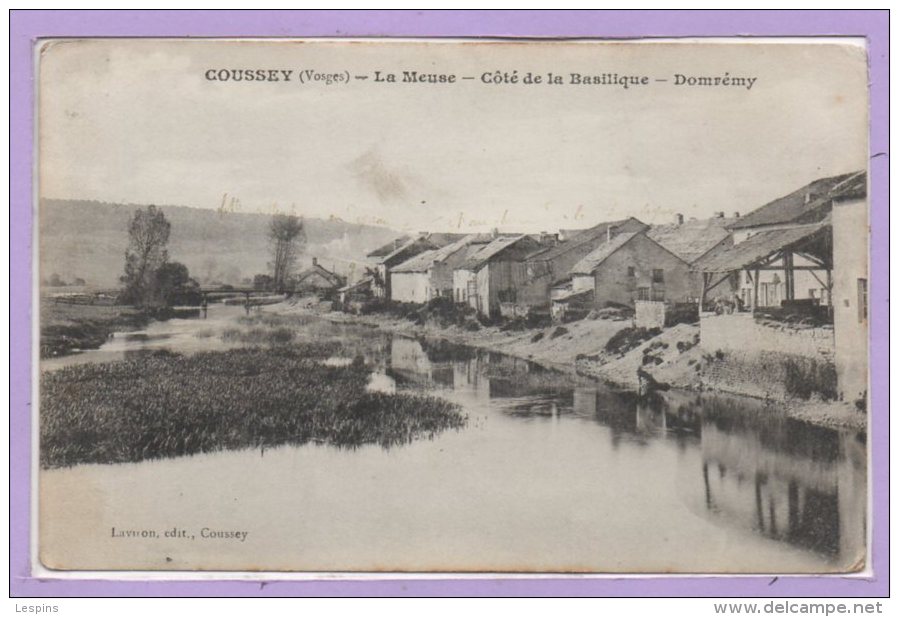 88 - COUSSEY --  La Meuse - Côté De La Basilique - Coussey