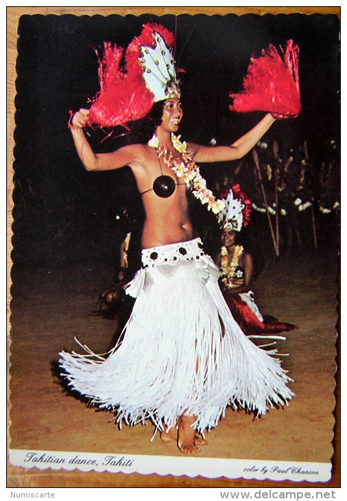 Cpsm TAHITI - Danseuse En Solo Tahitienne - Tahiti