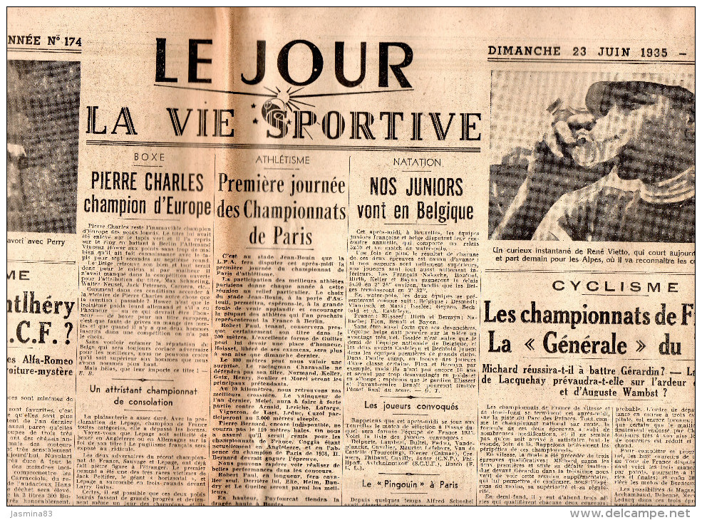 Le Jour Du 23 Juin 1935 - General Issues