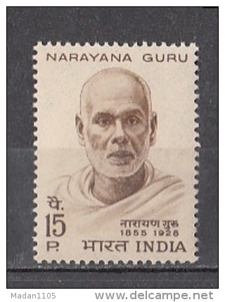 INDIA, 1967,   Narayana Guru, Philosopher.,  MNH, (**) - Unused Stamps