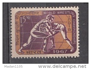 INDIA, 1967,  World Wrestling Championships, Sport ,  MNH, (**) - Neufs