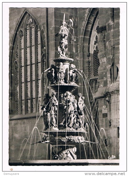 19249 Nurenberg Tugenbrunnen - Nurenberg Fontain Of The Virtues - Fontaine Des C Vertus - Neuburg