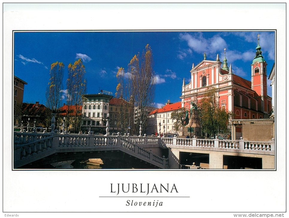 Ljubljana, Slovenia Postcard Posted 2004 Nice Stamp - Slovenia