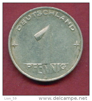 F2446 / - 1 Pfening 1953 (A) - DDR , Germany Deutschland Allemagne Germania - Coins Munzen Monnaies Monete - 1 Pfennig