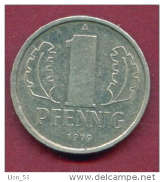 F2456 / - 1 Pfening 1979 (A) - DDR , Germany Deutschland Allemagne Germania - Coins Munzen Monnaies Monete - 1 Pfennig