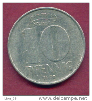 F2479 / - 10 Pfening 1970 (A) - DDR , Germany Deutschland Allemagne Germania - Coins Munzen Monnaies Monete - 10 Pfennig