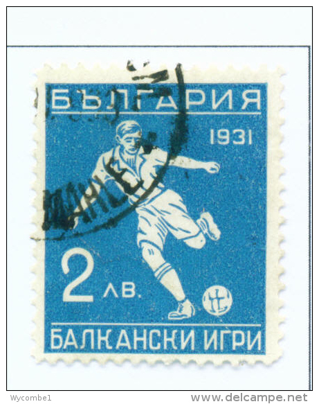 BULGARIA  -  1933  Balkan Games  2l  Used As Scan - Used Stamps